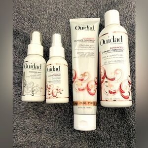 Quidad The Curl Experts 4 piece hair product lot